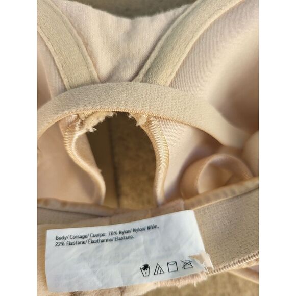 Maidenform Bra 36B Womens Beige Padded Push Up Underwired Adjustable Straps - Picture 5 of 5